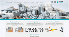 Desktop Screenshot of funk-dichtungstechnik.de